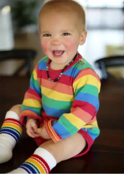 Pride Socks Toddler Rainbow Striped Tubes - Socks