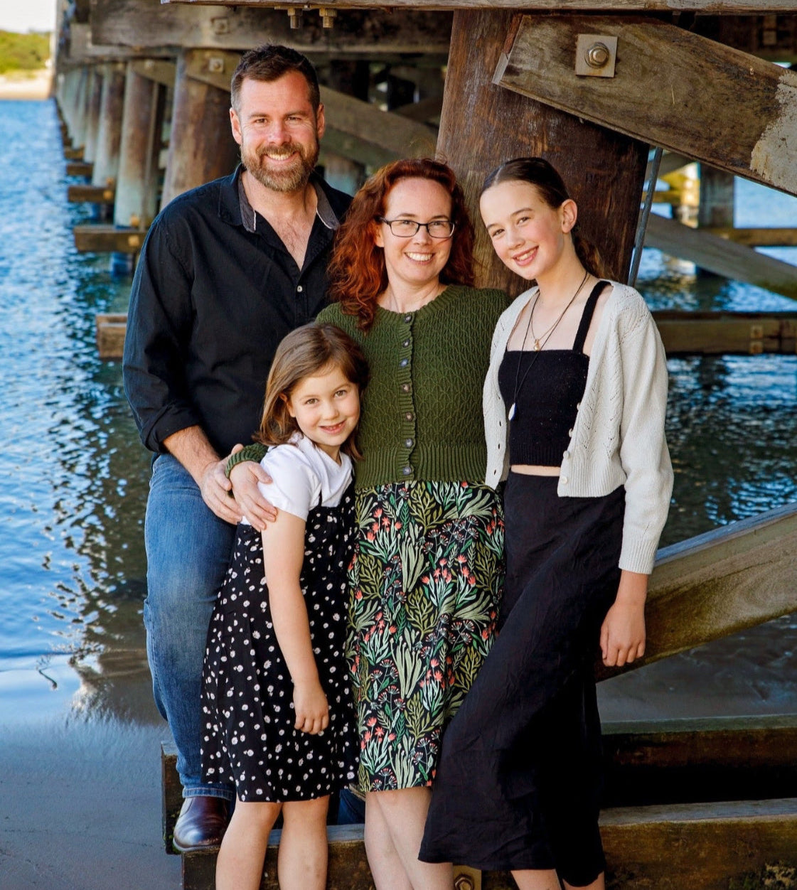 Founder family with two girls