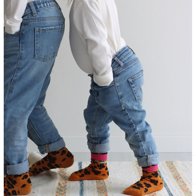 Lillster Berit Lepord Socks - Kiddo