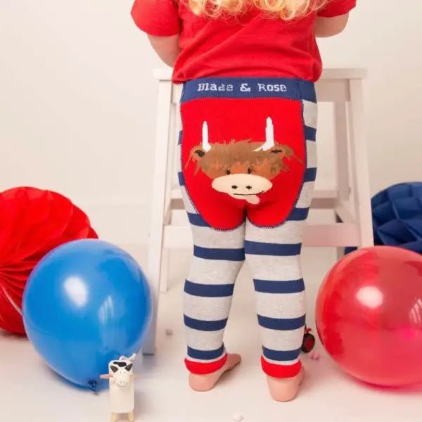 Blade & Rose Footless Tights - Hamish The Highland Cow - Tights