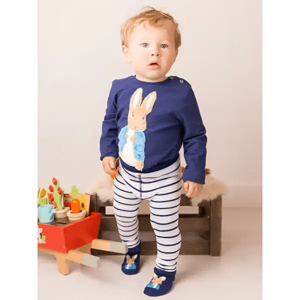 Blade & Rose Peter Rabbit Navy Matching Baby & Kids Bundle - Gift Bundle