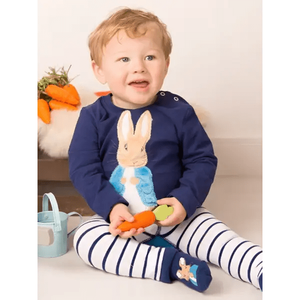 Blade & Rose Peter Rabbit Navy Matching Baby & Kids Bundle - Gift Bundle