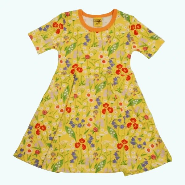 DUNS Sweden Midsummer Flower Organic Cotton Dress - Dresses