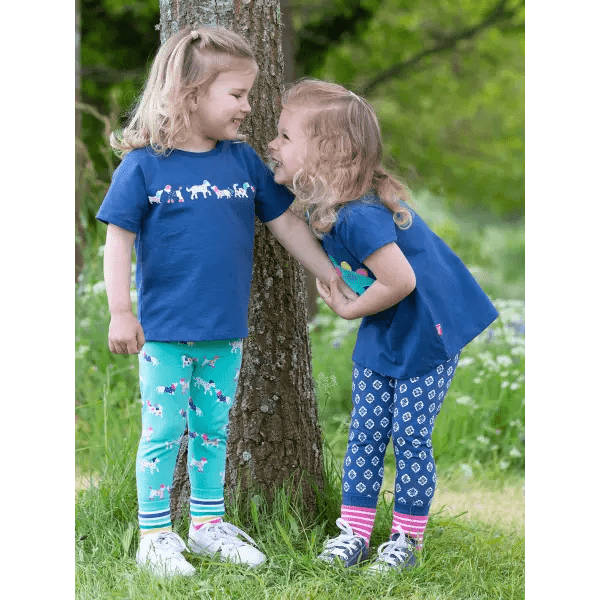 Flora Organic Cotton Leggings for Kids - Leggings