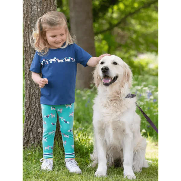 Flora Organic Cotton Leggings for Kids - Leggings