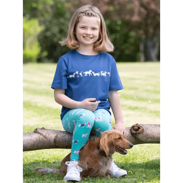 Flora Organic Cotton Leggings for Kids - Leggings