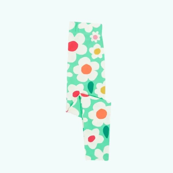 Frugi Leona Daisy Field Organic Cotton Girls Leggings - Leggings