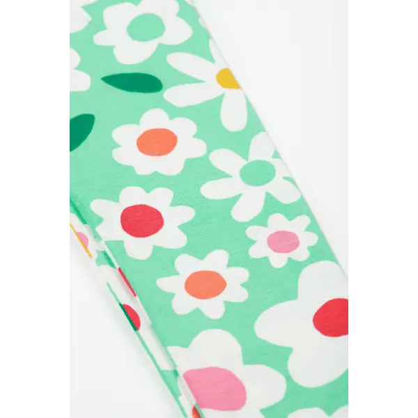 Frugi Leona Daisy Field Organic Cotton Girls Leggings - Leggings