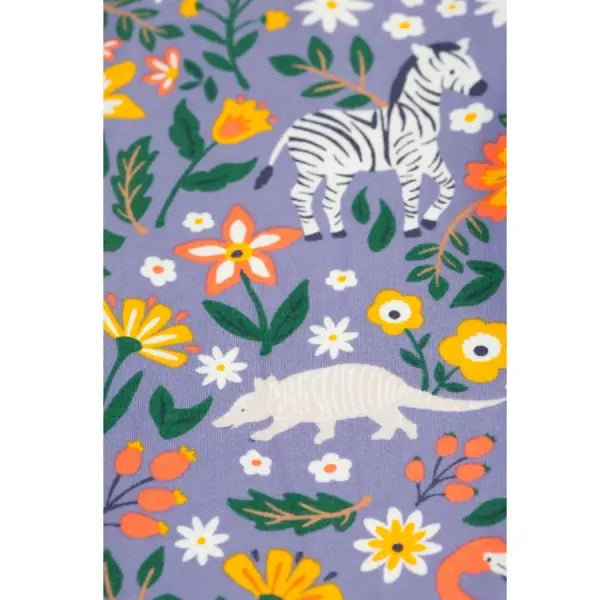 Frugi Organic Libby Leggings Rainforest Friends Print - Leggings