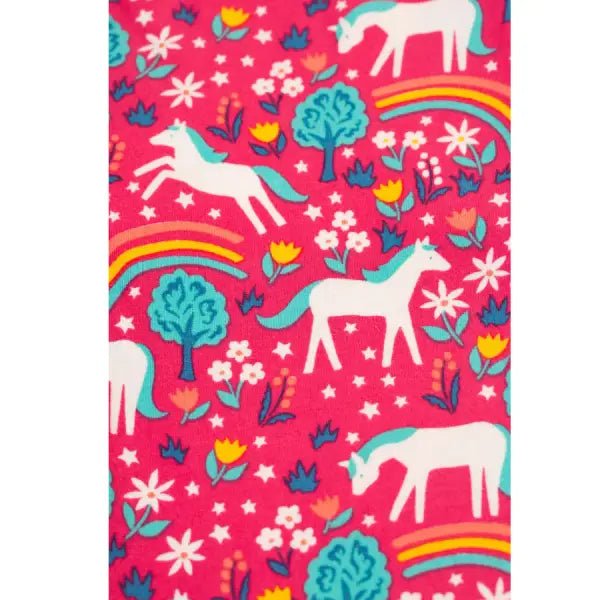Frugi Organic Libby Leggings Wild Horses Print - Leggings