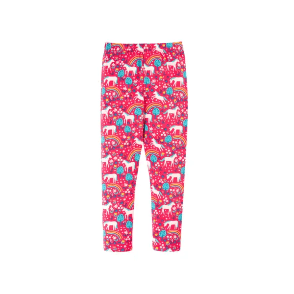 Frugi Organic Libby Leggings Wild Horses Print - Leggings