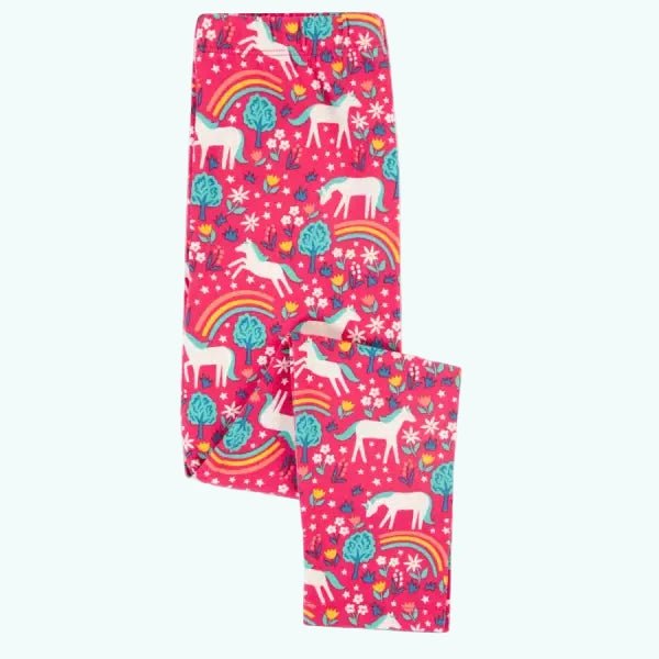 Frugi Organic Libby Leggings Wild Horses Print - Leggings