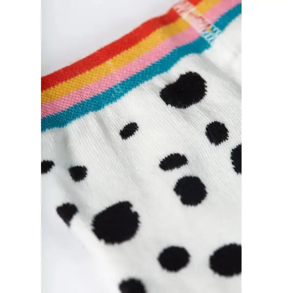 Frugi Organic Norah Tights Dalmatian Spot - Tights