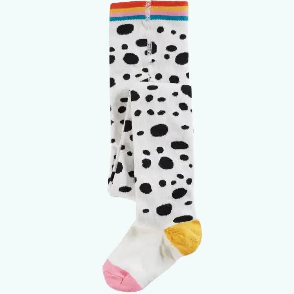 Frugi Organic Norah Tights Dalmatian Spot - Tights