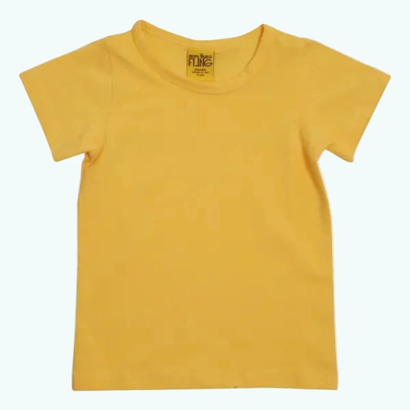 More Than a Fling | Snapdragon Yellow T-Shirt - T-shirts