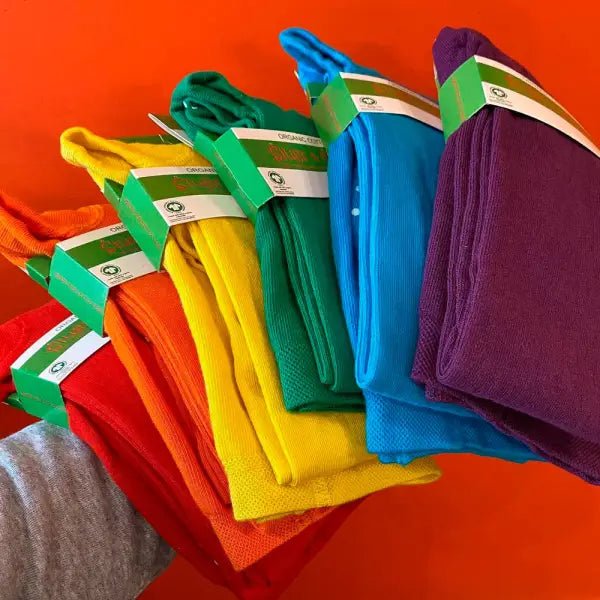 Slugs & Snails Emerald Green Organic Cotton Kids Tights - Tights