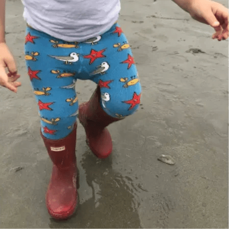 Slugs & Snails Organic Seaside Kids Tights - Tights