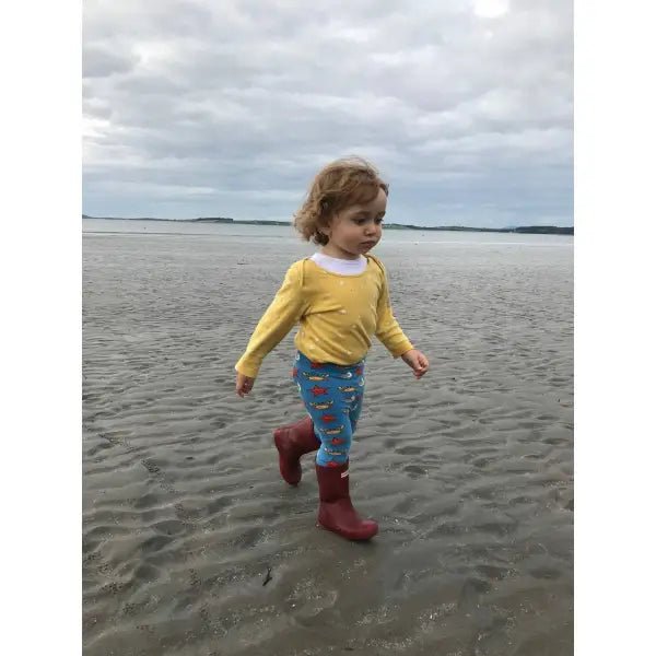 Slugs & Snails Organic Seaside Kids Tights - Tights