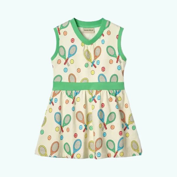 Smafolk Sleeveless Marshmallow Racket Dress - Dresses