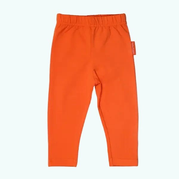 Toby Tiger Organic Orange Leggings - Leggings