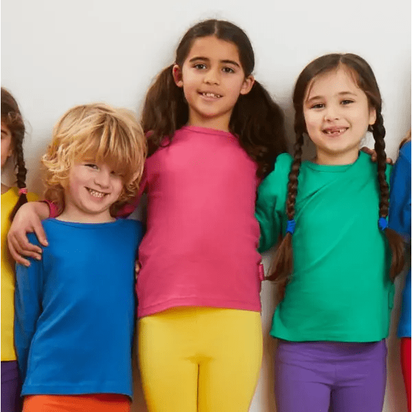 Toby Tiger Organic Pink Long sleeve T-Shirt - T-shirts