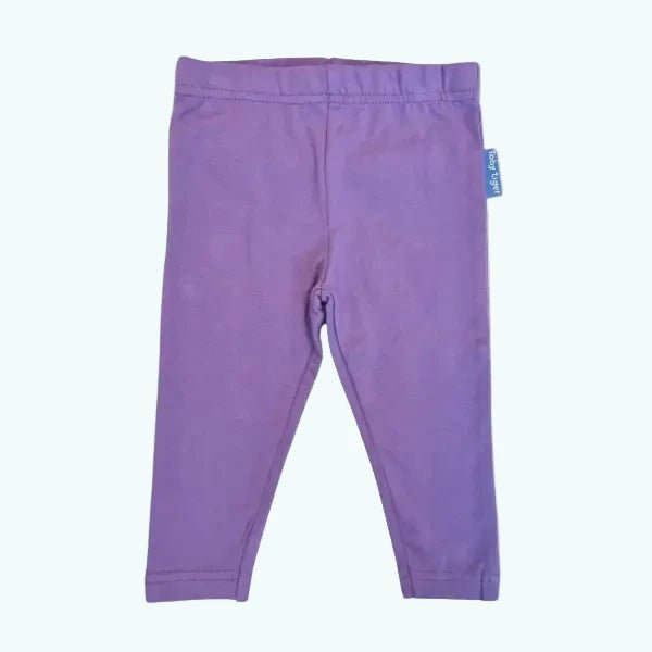 Toby Tiger Organic Purple Leggings - Leggings