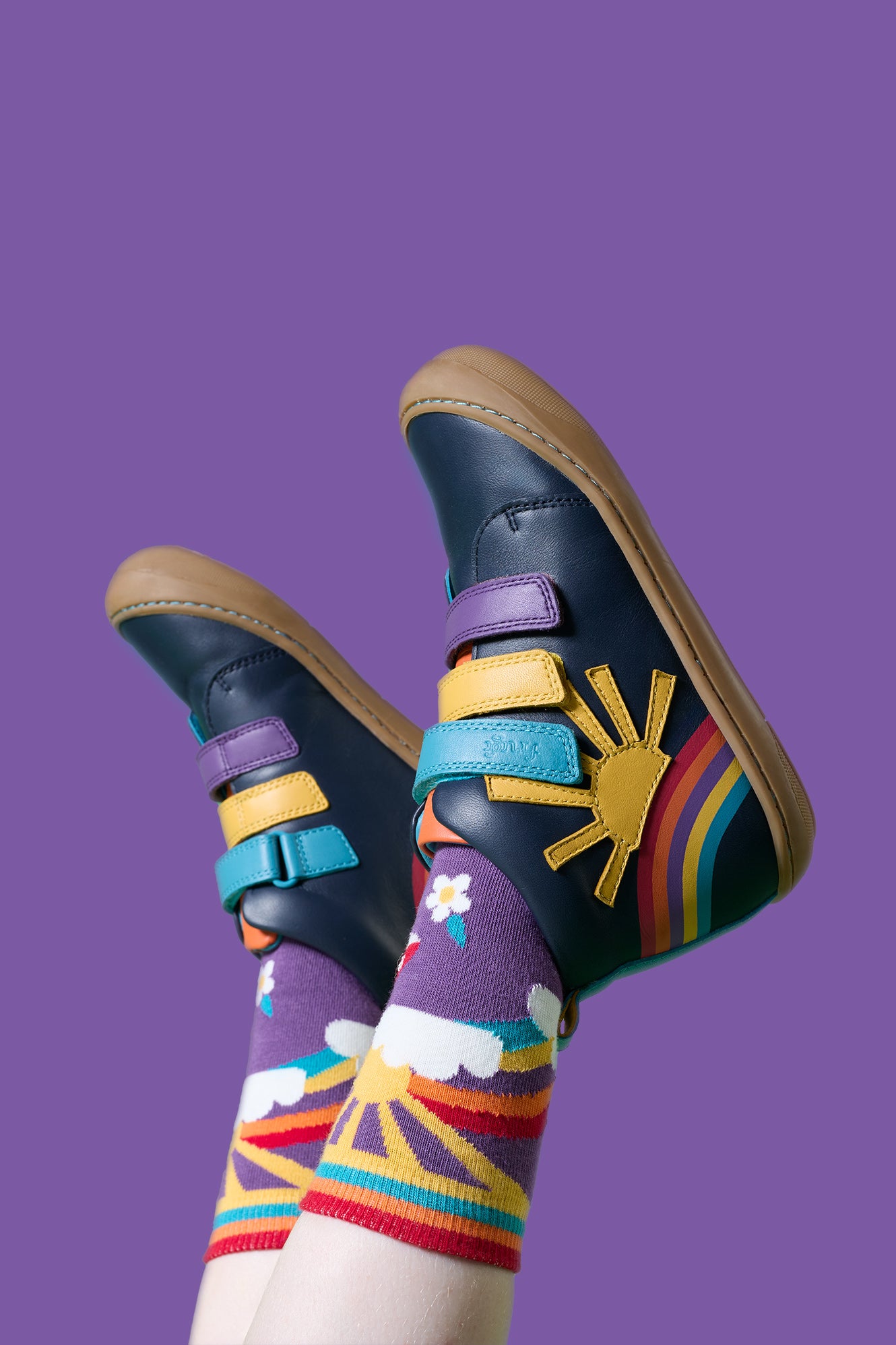 Frugi Rock My Socks 3 Pack - Flower Multipack