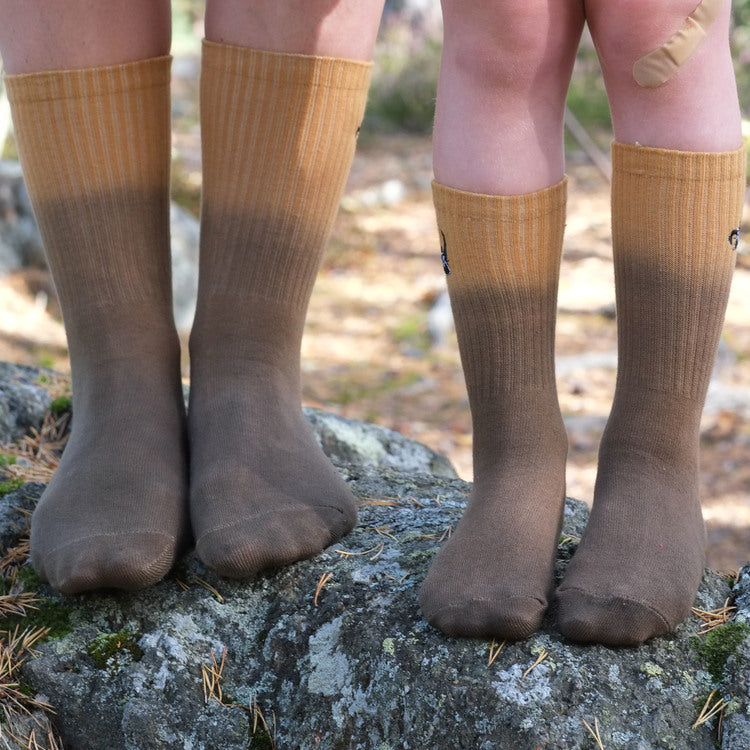 Lillster Jippie Socks - Brownie Dip Dye