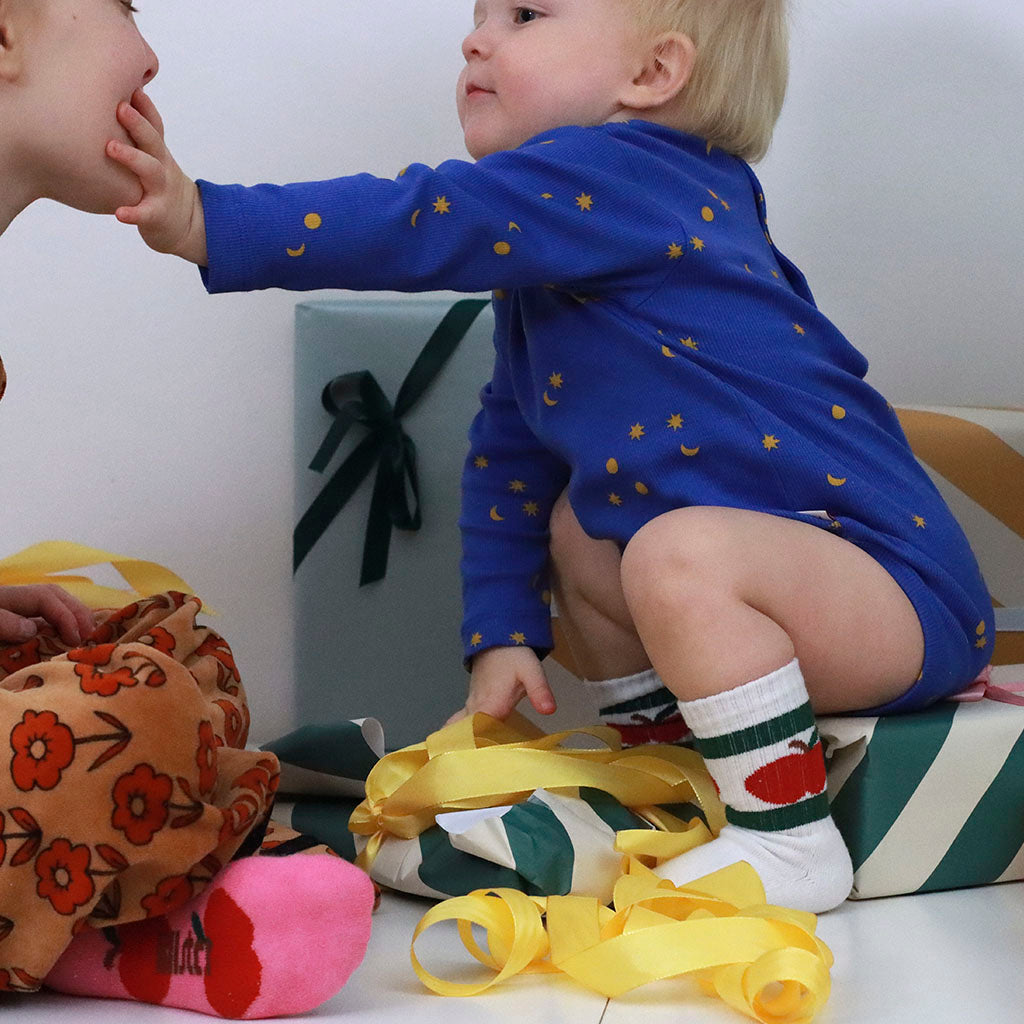 Lillster CAROLA Socks - Hearty Apple Partey - Kiddo