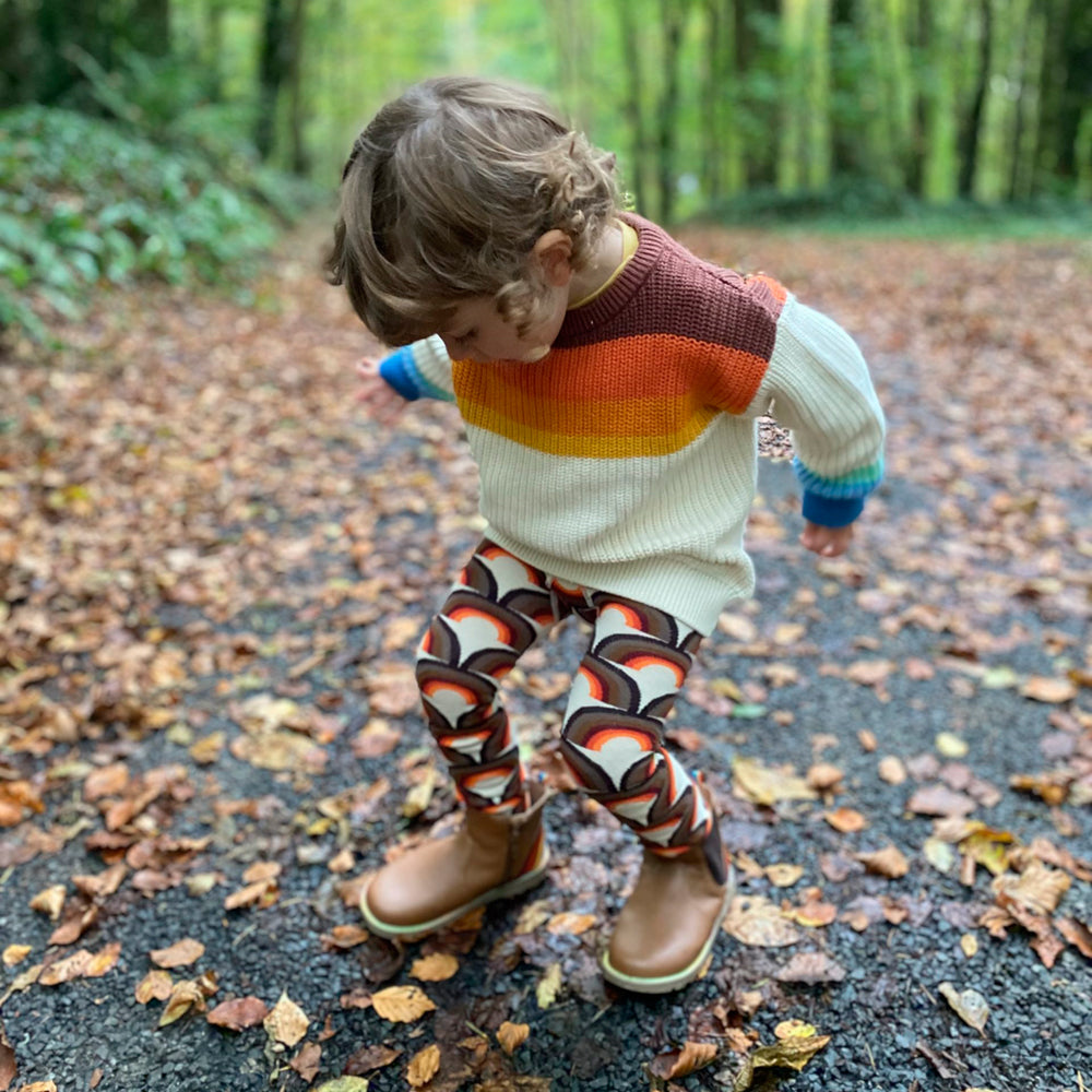 Slugs & Snails Organic Children's Tights - Rise Up!
