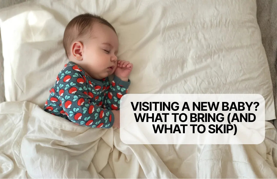 Image of an infant wearing organic romper