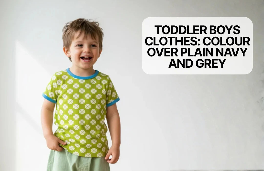 Toddler Boys Clothes: Colour Over Plain Navy and Grey