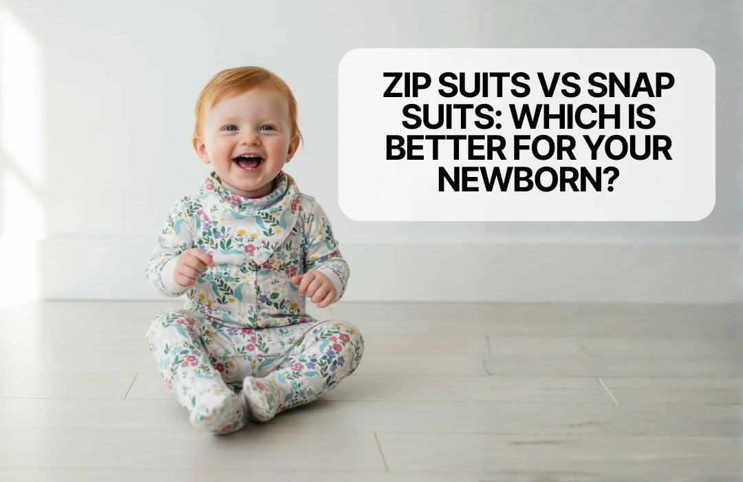 Zip Suits vs Snap Suits: Which is Better for Your Newborn?