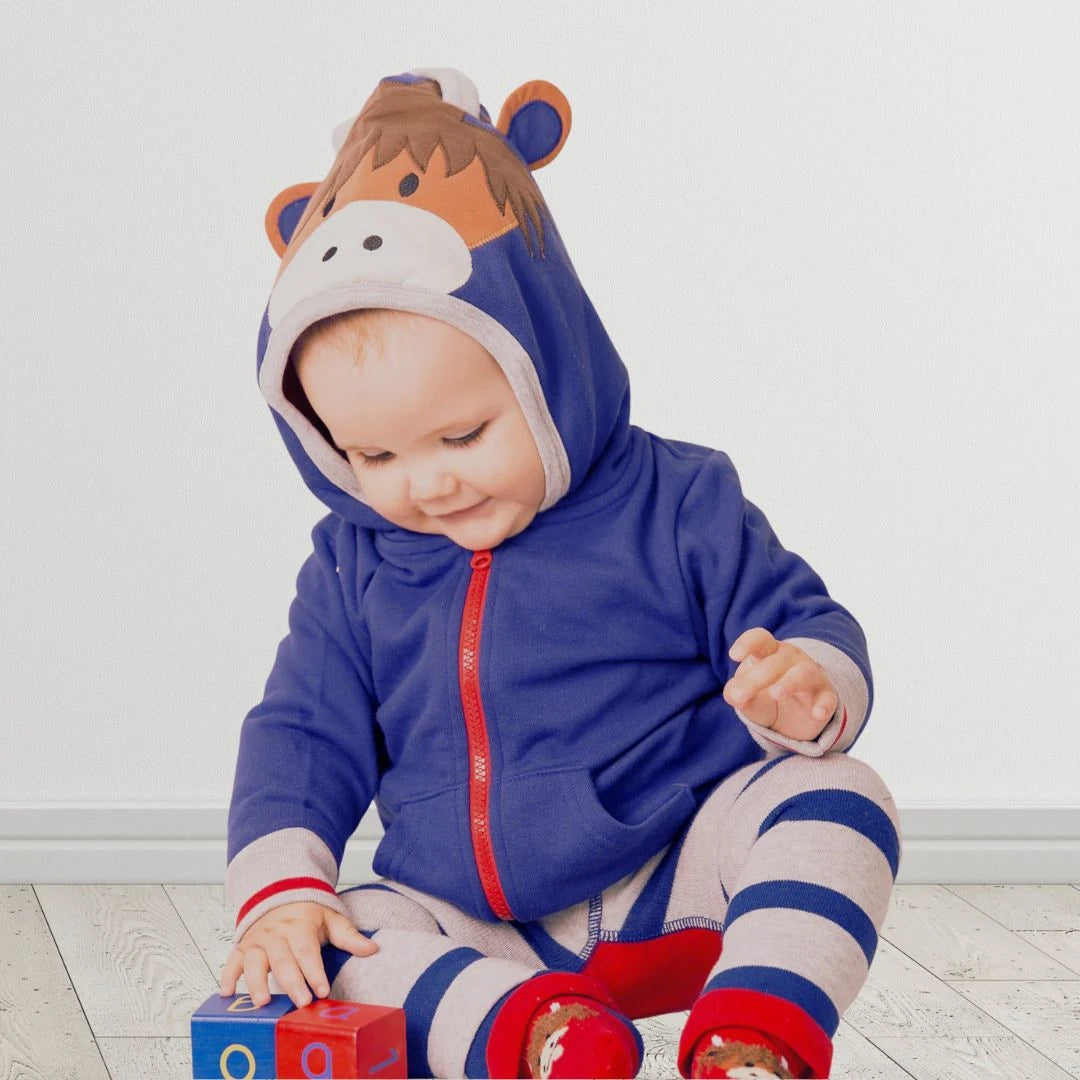 Bou in cow outfit