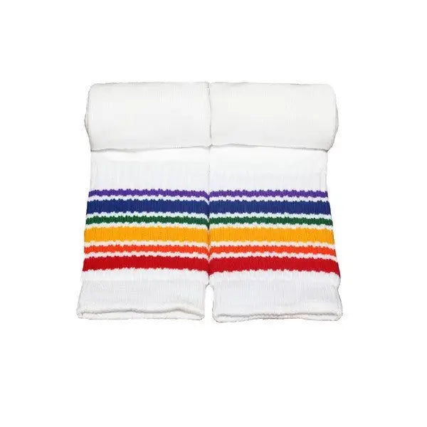 10’’ Toddler Rainbow Striped Tubes by Pride Socks - Socks