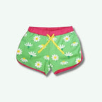 Toby Tiger Organic Daisy Print Shorts - Baby goes Retro