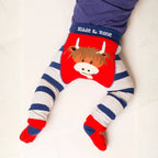 Blade & Rose Hamish Highland Cow Tights - Baby goes Retro