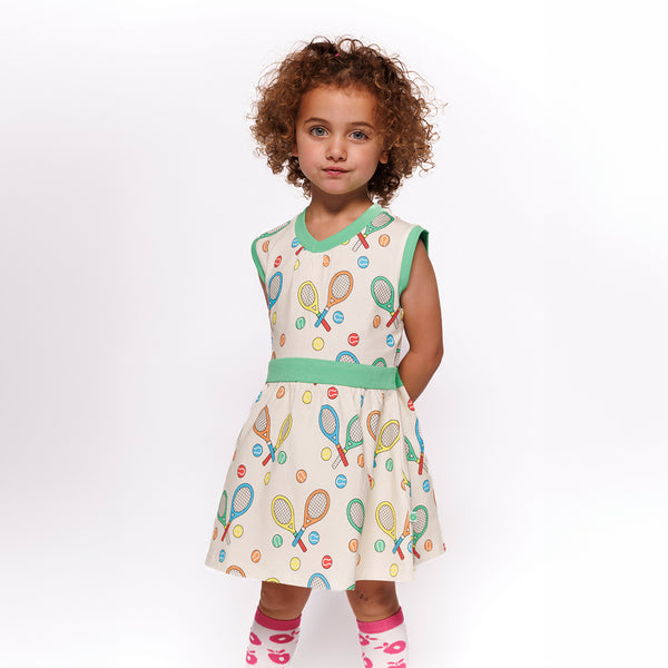 Smafolk Sleeveless Marshmallow Racket Dress Smafolk Dresses