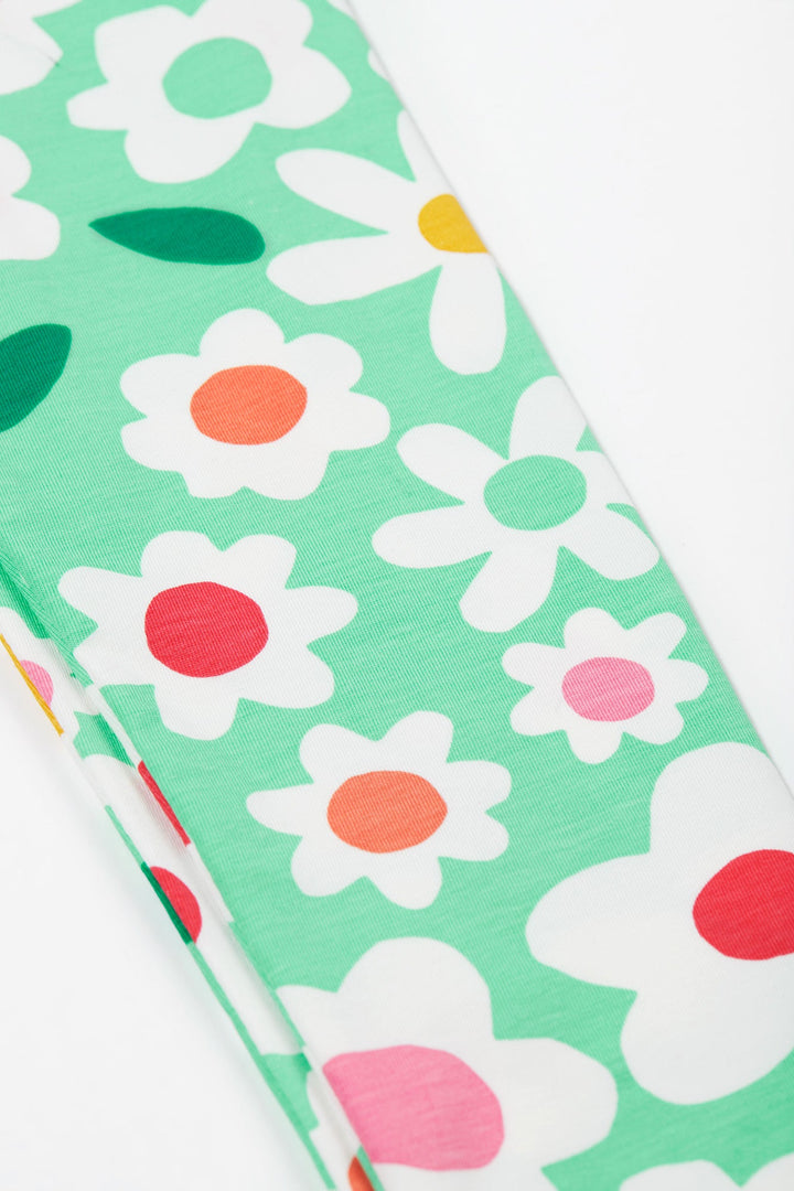 Frugi Leona Daisy Field Organic Cotton Girls Leggings Frugi Leggings