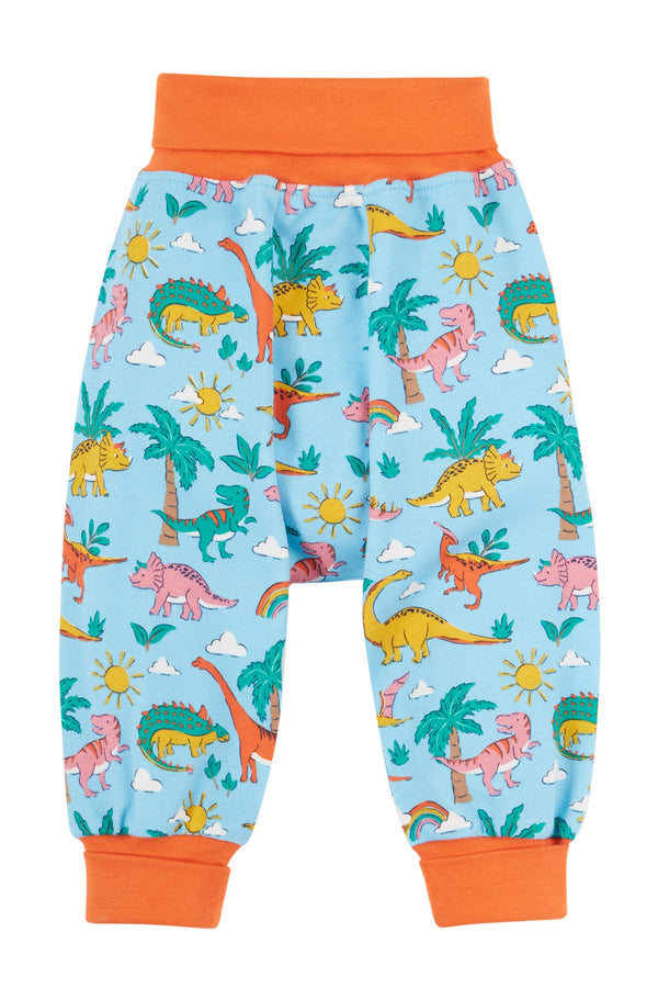 Frugi Parsnip Bluebird Dinoland Pants Frugi Bottoms