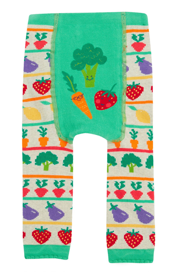 Frugi Little Veg Fair Isle Knitted Boy-Girls Leggings Frugi Socks