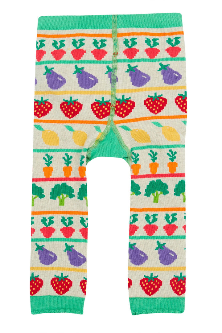 Frugi Little Veg Fair Isle Knitted Boy-Girls Leggings Frugi Socks
