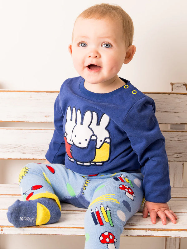 Miffy™ "Anything is Possible" Navy Cotton Top