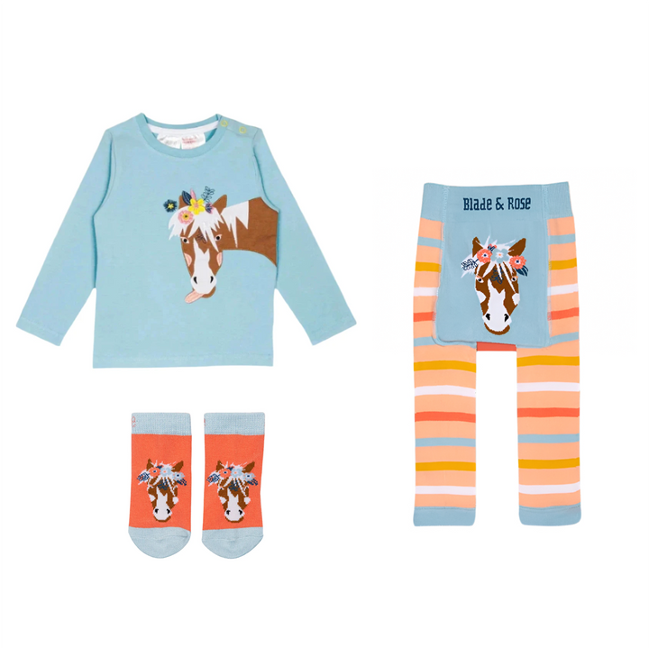 Blade & Rose Bella the Horse Baby & Toddler Bundle Blade & Rose Gift Bundle