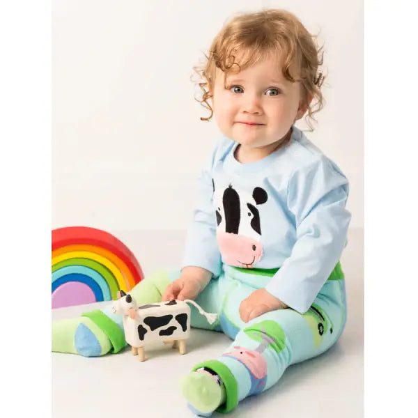 Blade & Rose Baby & Kids Top - Bailey the Cow - 3 - 4 years - T-shirts