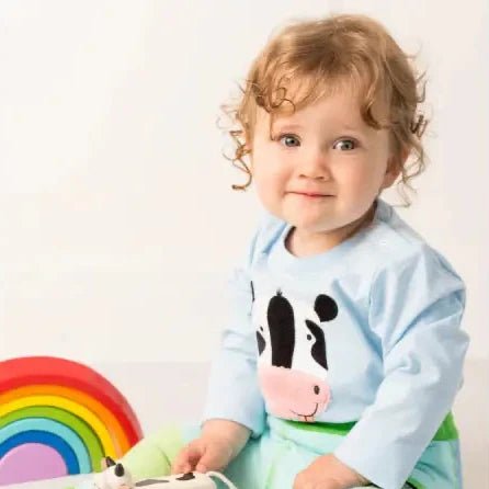 Blade & Rose Baby & Kids Top - Bailey the Cow - 3 - 4 years - T-shirts