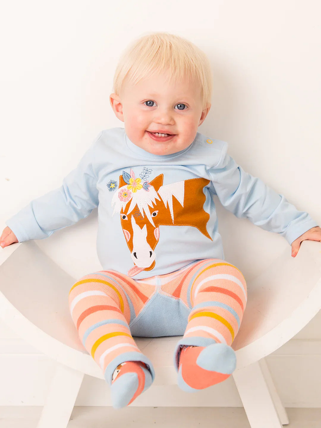 Blade & Rose Bella The Horse Baby & Kids Top - Jumpers