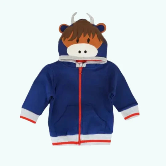 Blade & Rose Hamish Highland Cow Hoodie - Kids - Hoodies