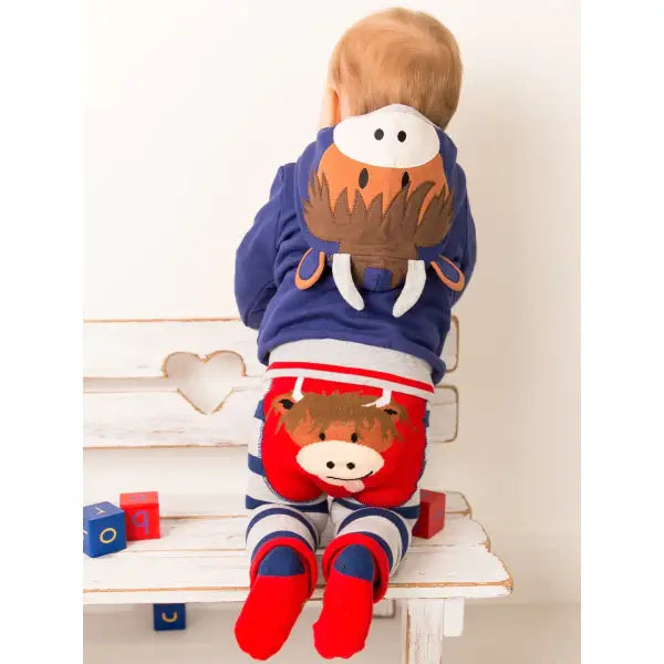 Blade & Rose Hamish Highland Cow Hoodie - Kids - Hoodies