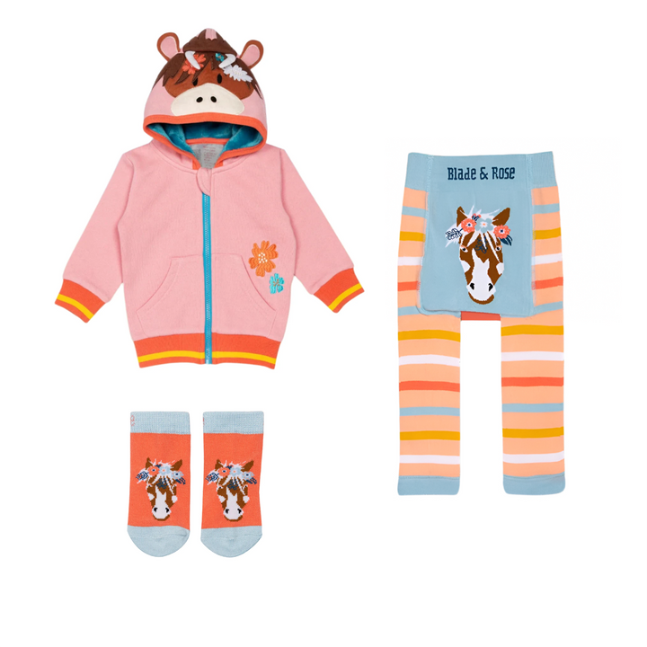 Blade & Rose Bonnie the Highland Cow Hoodie Blade & Rose Hoodies